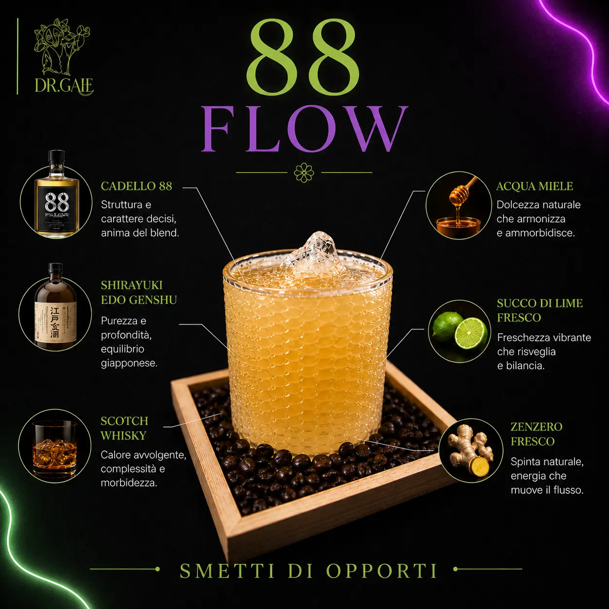 88 Flow – cocktail Dr. GaHe Lodi