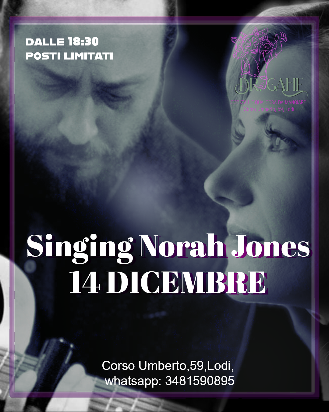 Norah Sound – evento live al Dr. GaHe Lodi