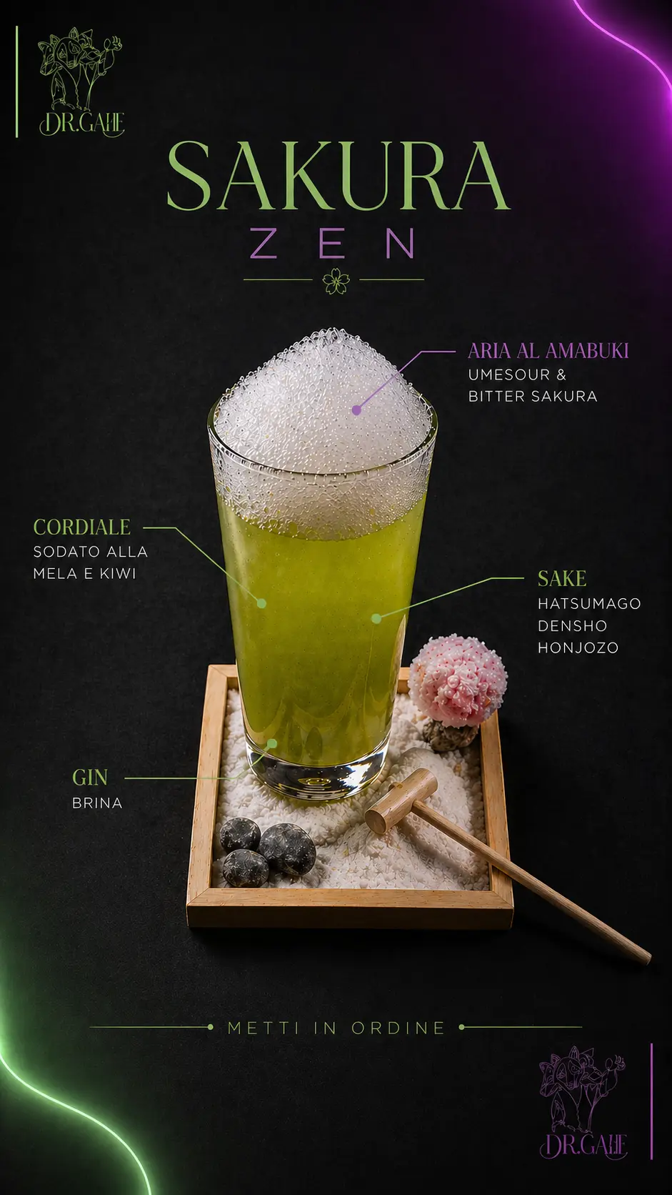 Sakura Zen – cocktail Dr. GaHe Lodi